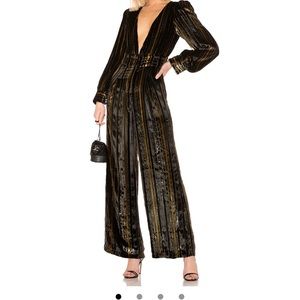 Revolve Charo Silk Jumpsuit